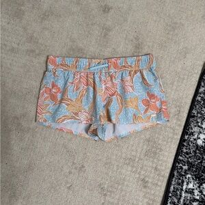 Vintage Roxy Floral Mini Shorts - Size M